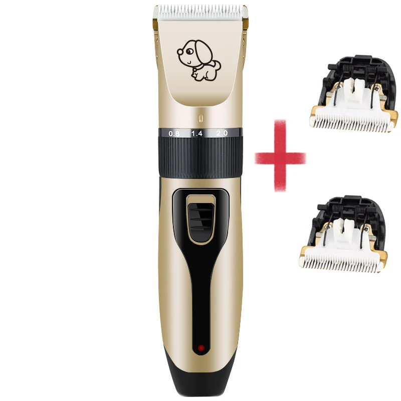 

2019 Professional Rechargeable dog hair trimmer Pet Grooming pet clipper Haircut Shaver Machine