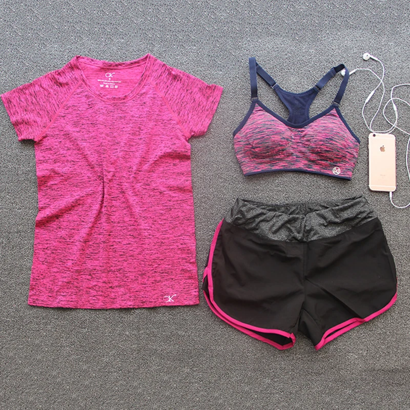 font b women b font sport set 3PCS fitness font b women b font suit