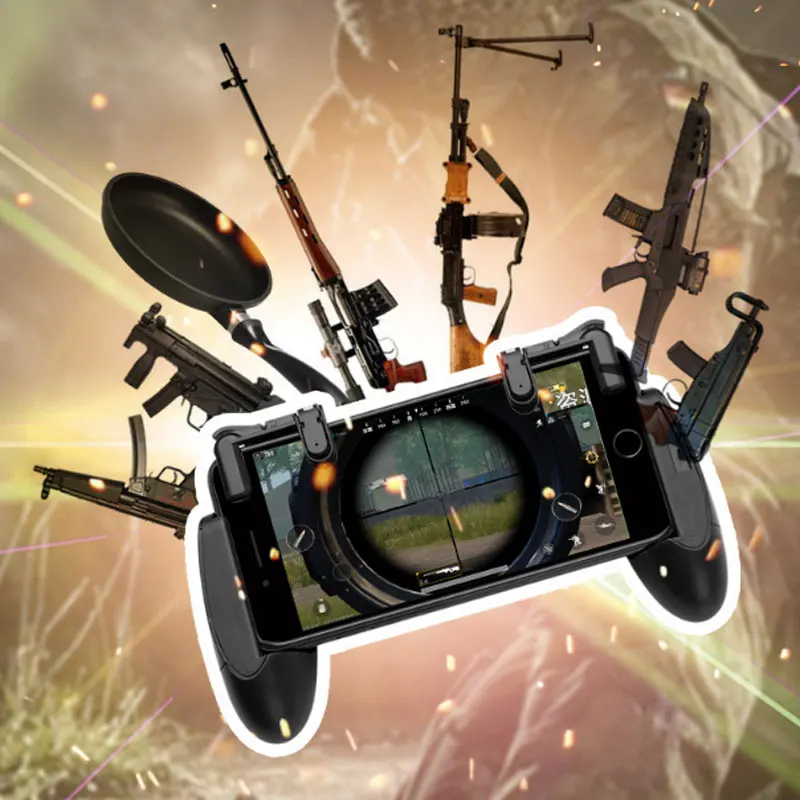 2in1 для PUBG геймпада рукоятка мобильных игр шутер правила выживания/ножи из смарт