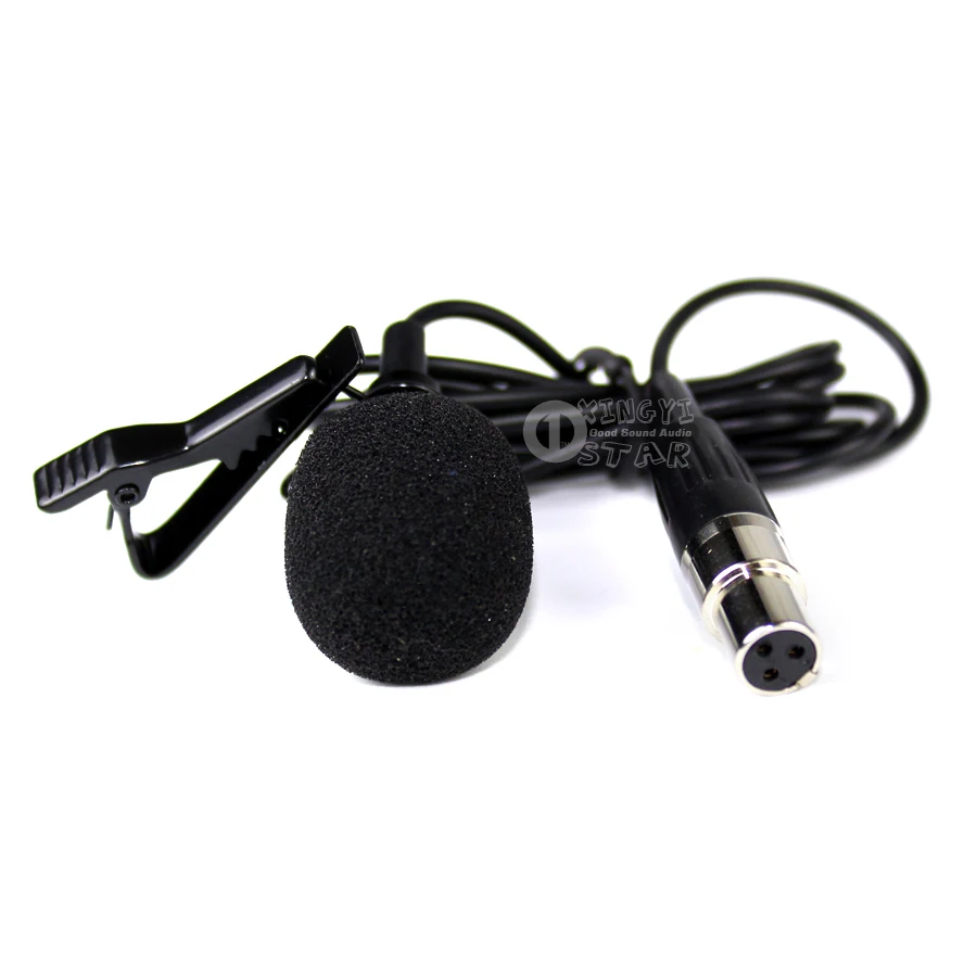 Конденсаторный мини микрофон для караоке 3 контакта|clip microphone|microphone for karaoketie clip