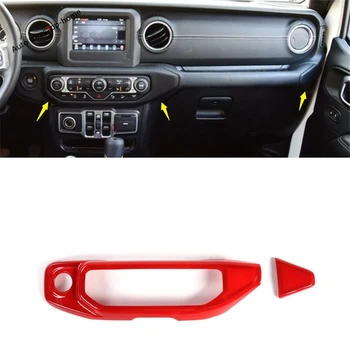 

Yimaautotrims Side Dashboard Air Conditioning AC Outlet Vent Cover Trim Fit For Jeep Wrangler JL 2018 - 2020 Interior Mouldings