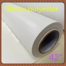 240 г высокоглянцевый полиэфирный холст 4"* 30 м рулон для струйного принтера