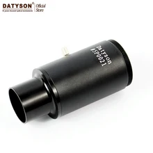 Datyson Fully Metal 1.25\" T-Adapter & DSLR Camera Photography Dedicated CA1 Sleeve Extended Cylinder M42 Thread for Telescope