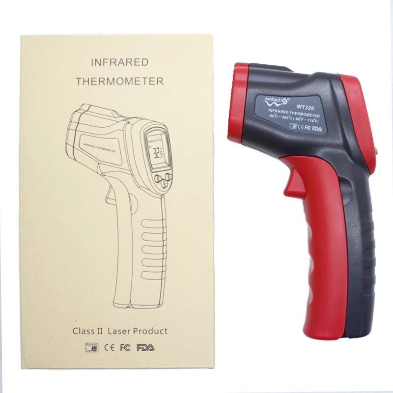 laser thermometer infrared with temperature sensor for ir temperature gun WT320in Temperature