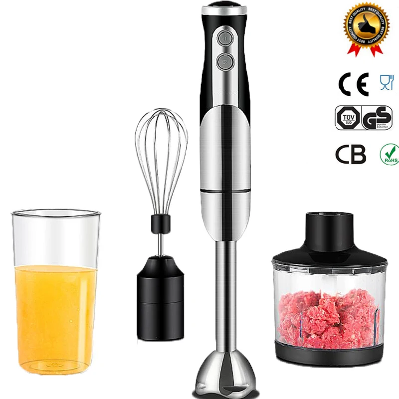 

Multifunction 800W Hand Blender mixer Egg Whisk Mixer Slow Juicer Meat Grinder Food Processor
