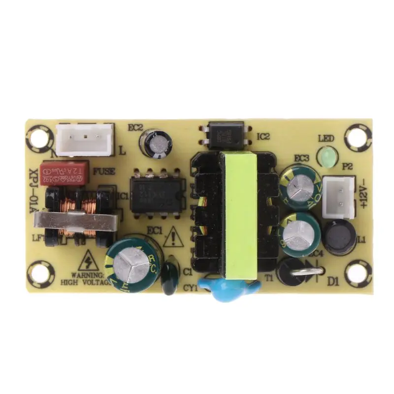 

AC 100-265V to DC12V 1.5A Switching Power Supply Module TL431 For Replace Repair