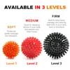 Procircle Fitness Ball masaje Set para liberación miofascial, movilidad y terapia física-bolas de masaje de cuello y pies ► Foto 2/6