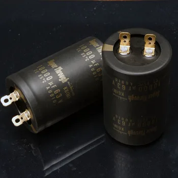 

2018 hot sale 2PCS nichicon audio electrolytic capacitor KG Super Through 10000Uf/63V free shipping