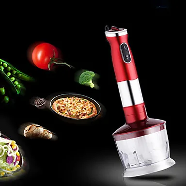 

Immersion Blender Hand Blender Stick Mixer Food Processor Egg Whisk Robust Stainless Steel, 3 in 1 500W