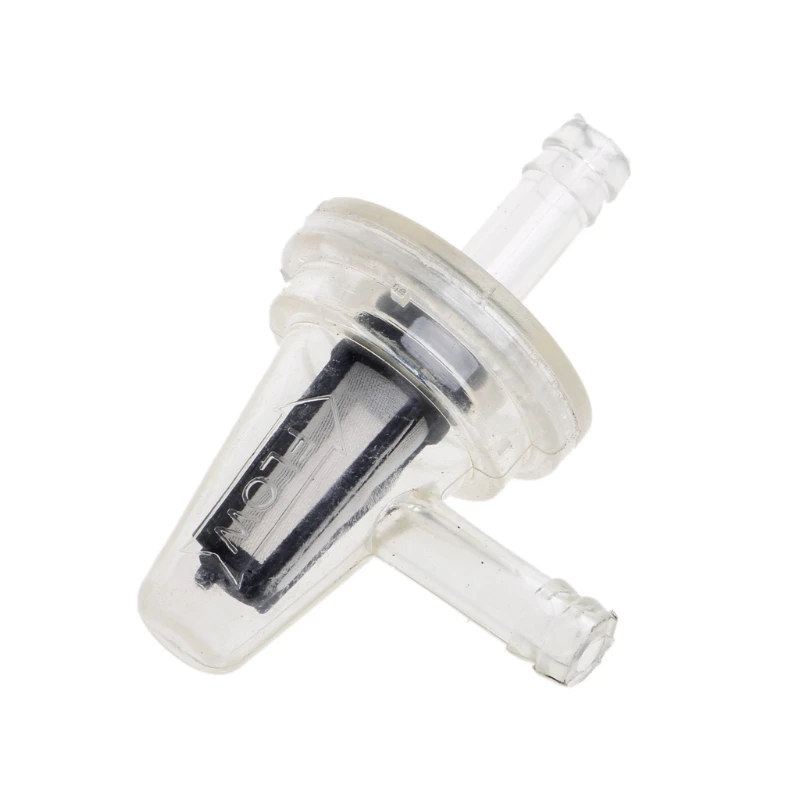 

1x Universal Motorcycle Right Angle Fuel Filter Fits 1/4" 6mm Hose Lines