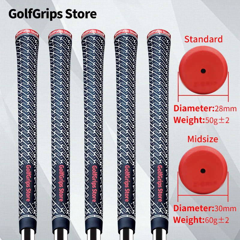 latest listing golf iron wood grips STANDARD/MIDSIZE Two sizes 13pcs