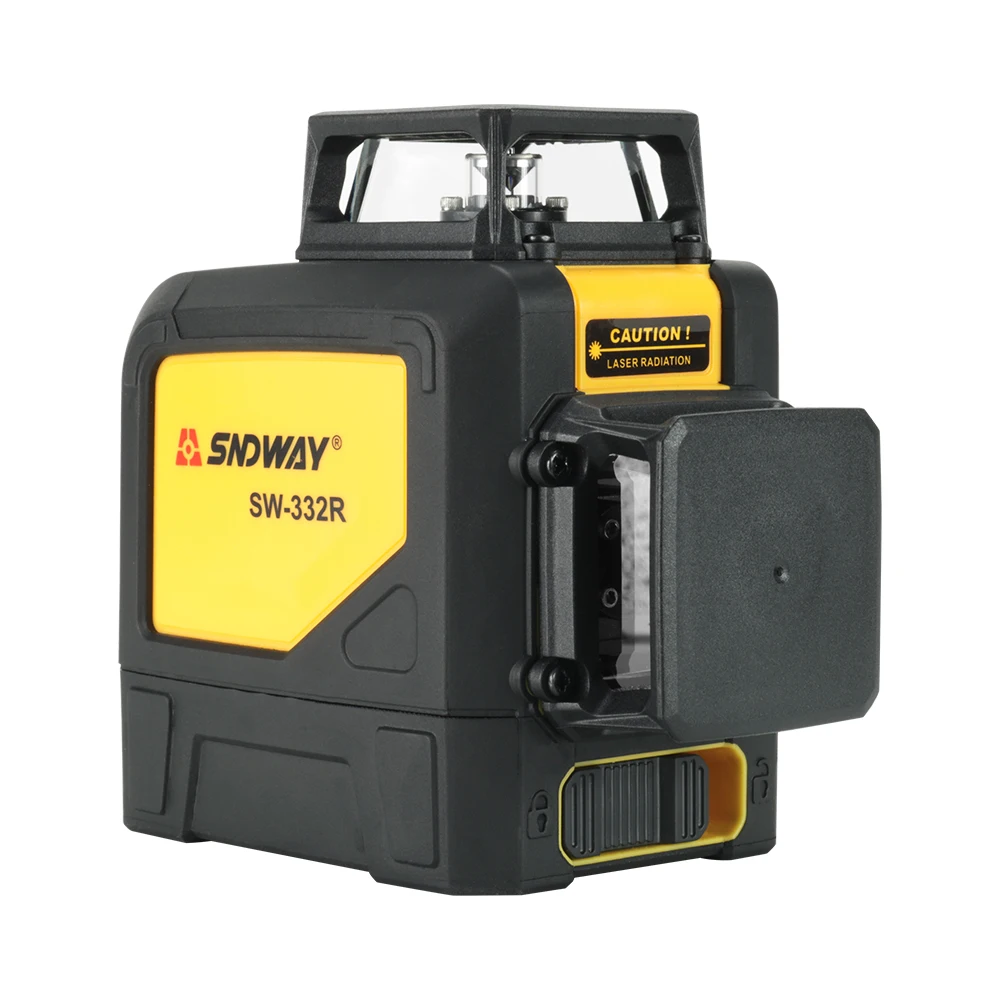 Sndway 8 lines 2D Laser Level Self-Leveling 360 Horizontal And Vertical Cross Powerful Red Laser Beam Line leveler SW-332R