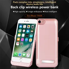 Портативный 3500 мАч банк питания чехол для телефона внешний аккумулятор резервного копирования зарядное устройство чехол для iPhone 6 6 S 7 батарея Чехол