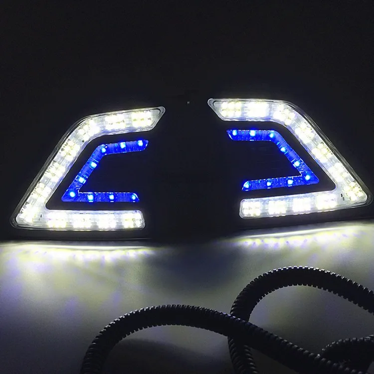 

eOsuns LED daytime running light DRL fog lamp For TOYOTA Hilux vigo 2012-2014, wireless switch