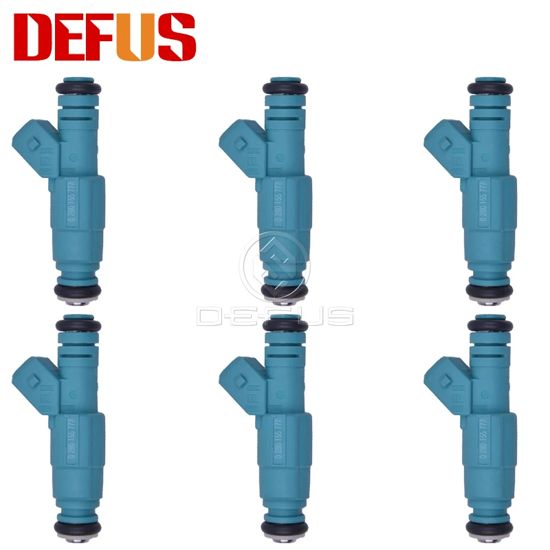 DEFUS 6X OE 0280155777 топливный инжектор для Holden Commodore Statesman VQ VP VR VS VT VU VY V6 3.8L Инжекторная