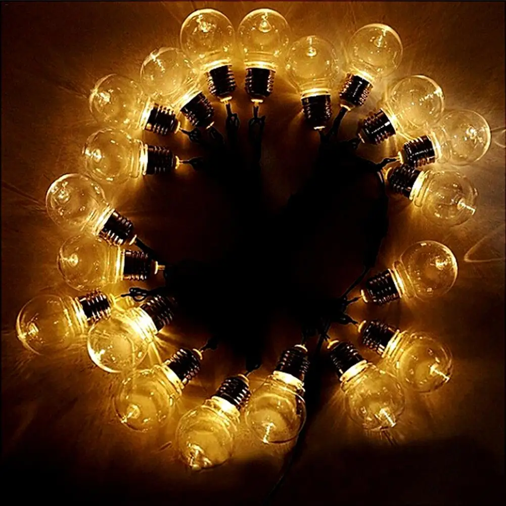 10 светодиодный Сказочный гирлянда, светодиодный светильник с сердечками, водонепроницаемый для рождественского свадебного украшения, цепная лампа на батарейках