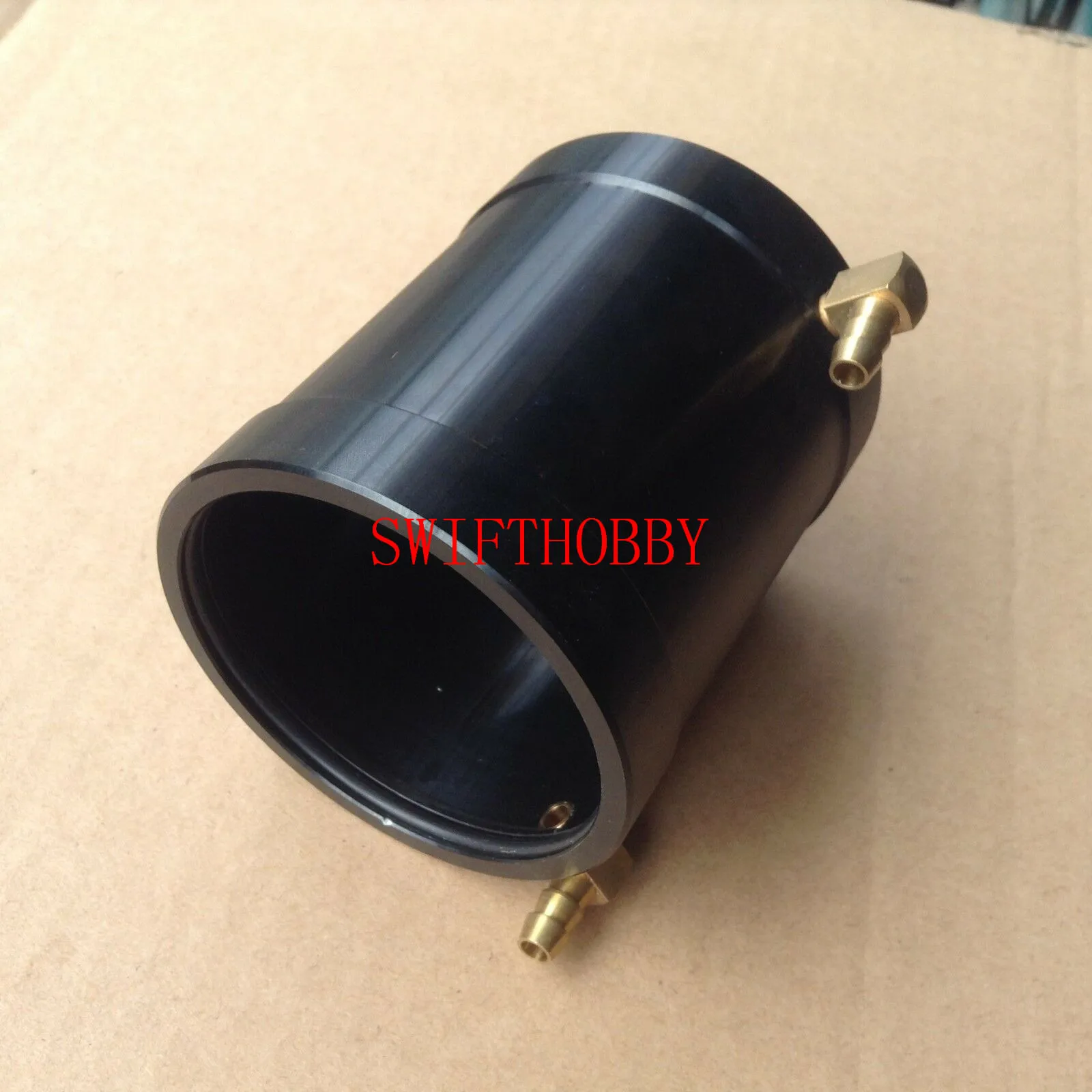 L75mm CNC алюминиевая рубашка с водяным охлаждением для 5692 бесщеточный мотор для лодки