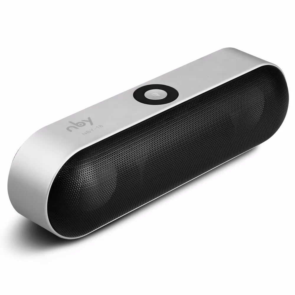 NBY 18 Мини Bluetooth динамик Портативный беспроводной BT звуковая система 3D стерео