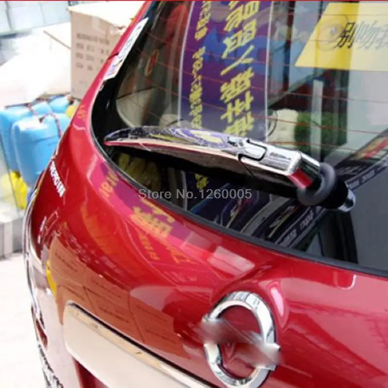 3PCS/SET Tail Windscreen Wipers ABS Chromed Plastic Rear Window Wiper