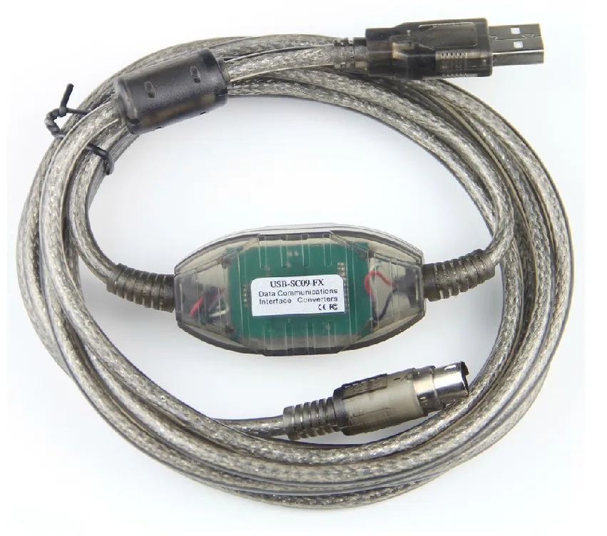 

USB-SC09-FX Programming Cable For FX0 FX0N FX1N FX2N FX3U FX3G FX2NC FX0S FX1S