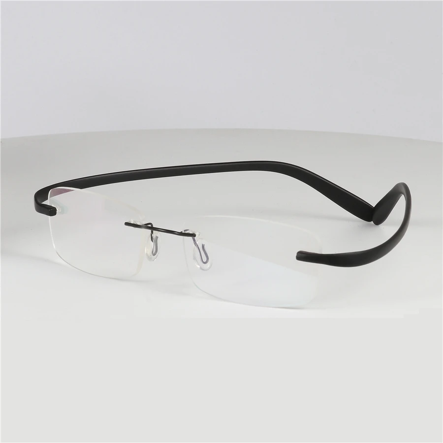 Титановые очки, оправа для мужчин, без оправы, по рецепту, очки для женщин, близорукость, оптическая оправа 90, очки
