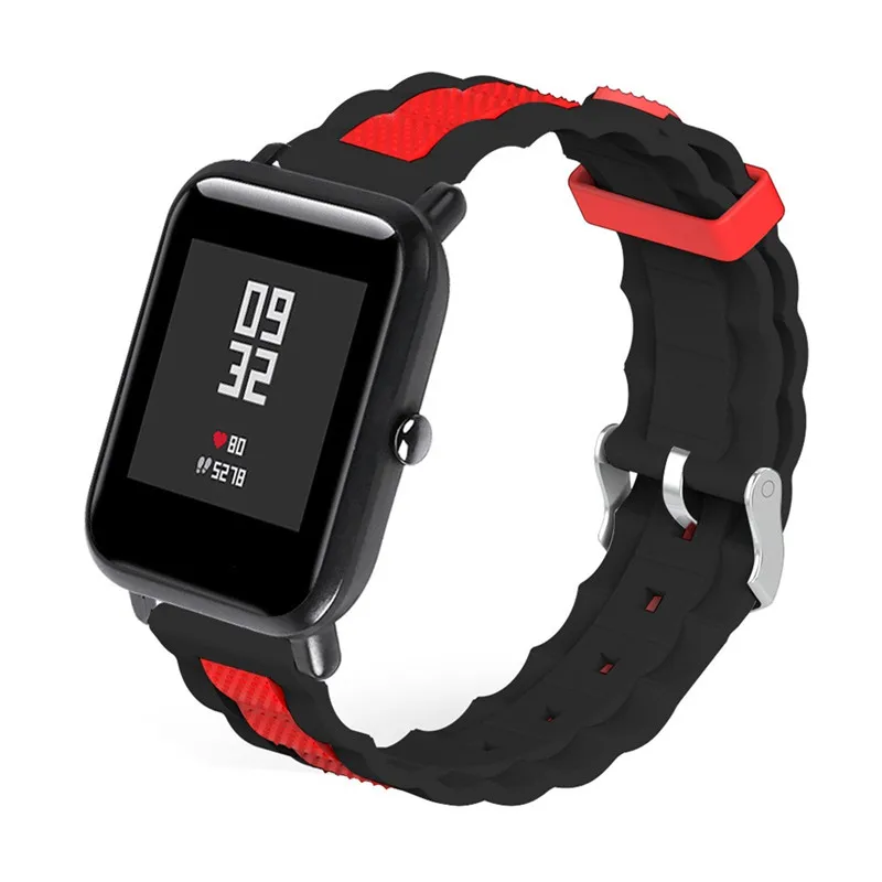 Ремешок силиконовый для смарт часов Xiaomi Huami Amazfit Bip May16|Смарт-аксессуары| |