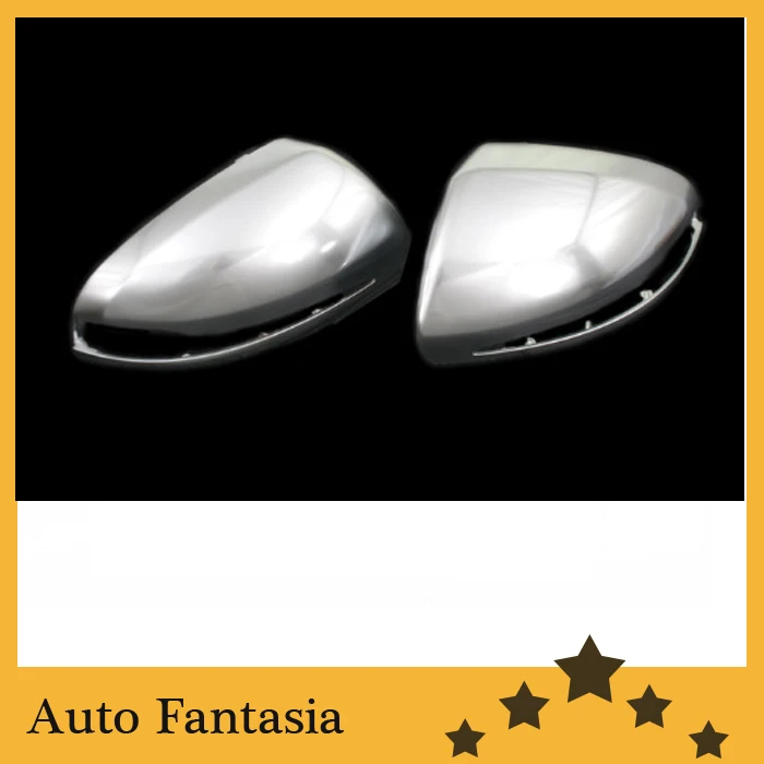 Matt Chrome Side Mirror Cap Replacement for Mercedes Benz W205 C Class LHD Free Shippingin