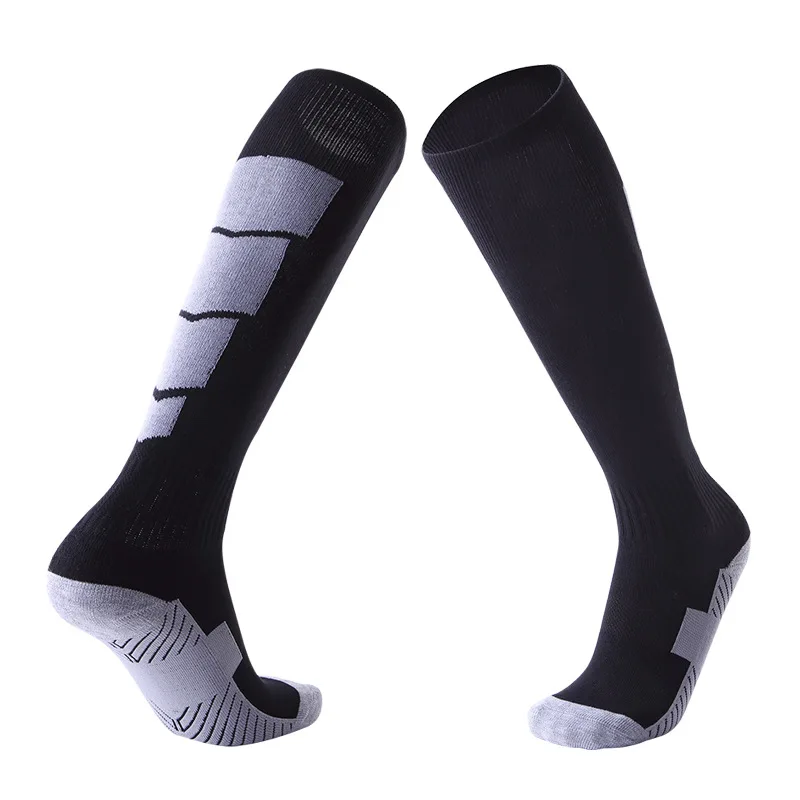 Sport Men Football Soccer Long Socks Compression Stretch Stockings