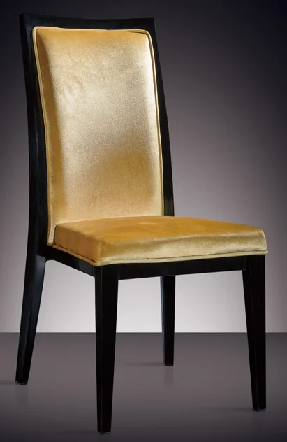 Высокое качество окрашенный алюминий обеденный стул с обивкой LQ-L812