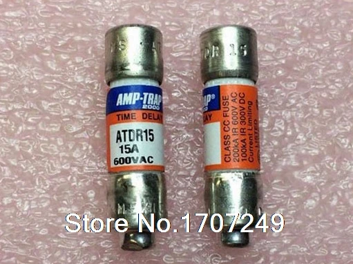 Mersen AG15 15Amp 15A AG 600V Time-Delay Amp-Trap Class G Pack of 1 Fuses 