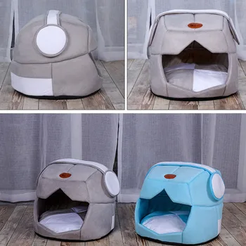 

Newly 1 Pcs Pet Dog Cat Nest House Detachable Soft Breathable for Sleeping Spring Summer Winter VA88