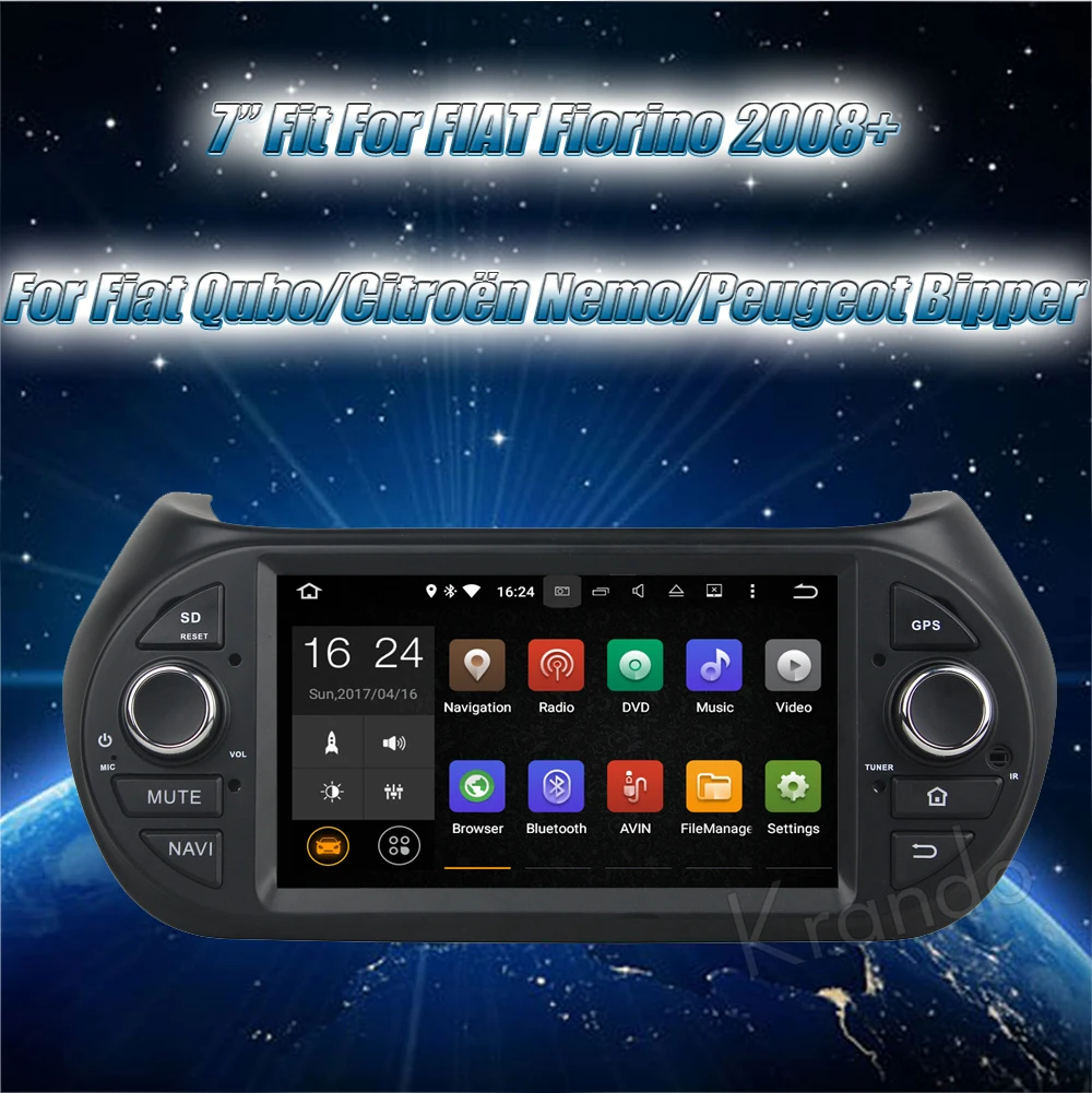 Clearance Krando Android 9.0 car radio gps for fiat fiorino Qubo for Citroen Nemo for Peugeot Bipper 2008+ navigation multimedia 1 Clearance Krando Android 9.0 car radio gps for fiat fiorino Qubo for Citroen Nemo for Peugeot Bipper 2008+ navigation multimedia 1
