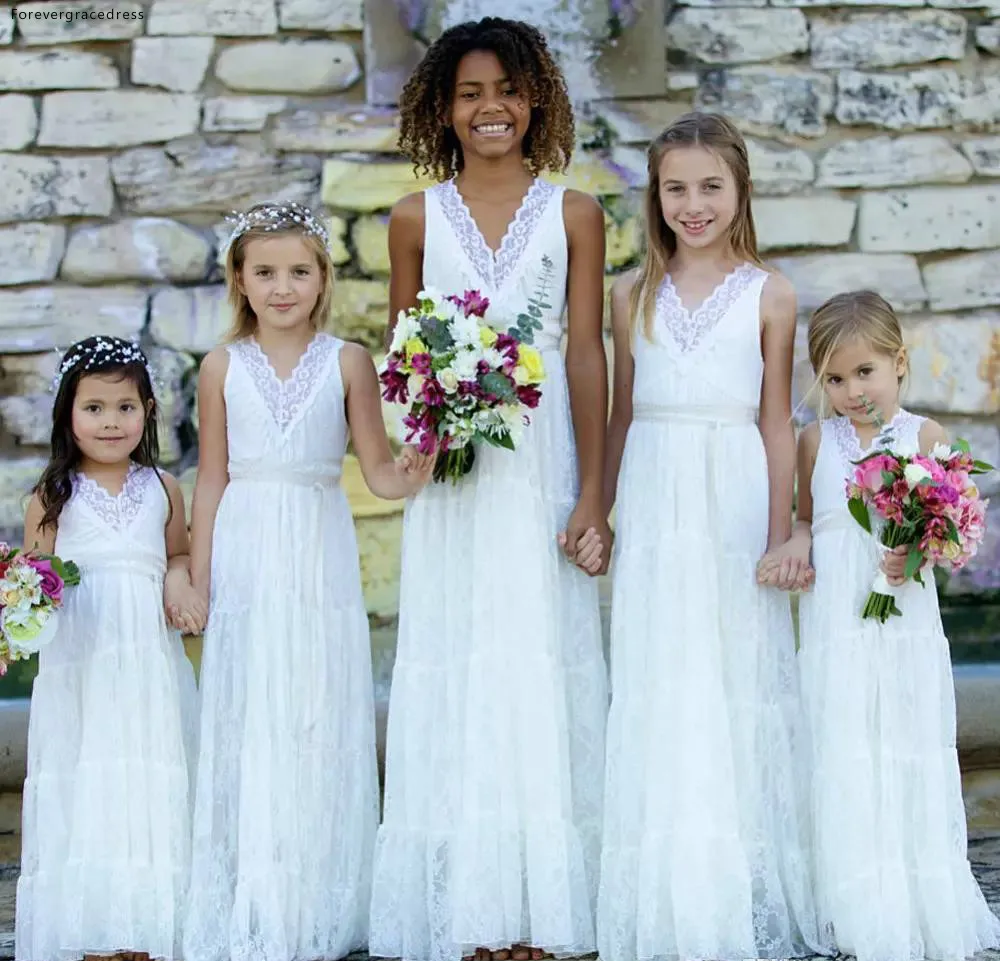 romantic-country-style-boho-lace-flower-girls-dresses-white-v-neck-sheath-designer-for-weddings-juniors-bridesmaids-cheap-long (11)