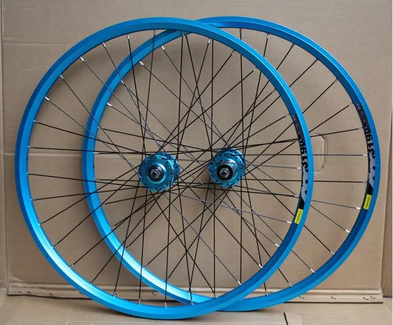 rainbow mtb spokes