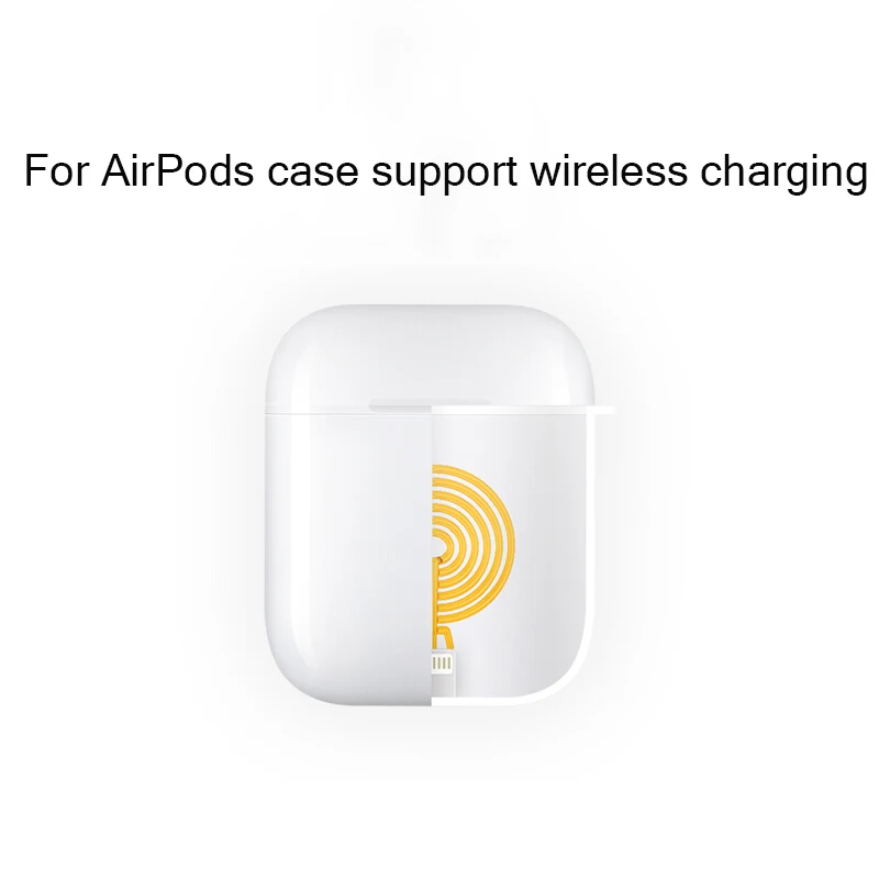 Беспроводное зарядное устройство Suntaiho Qi для Apple airpods Bluetooth гарнитура зарядка