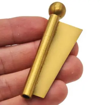

SS Nasal Snuff Sniffer Straw tube w/ Blade edge 68MM -free shipping