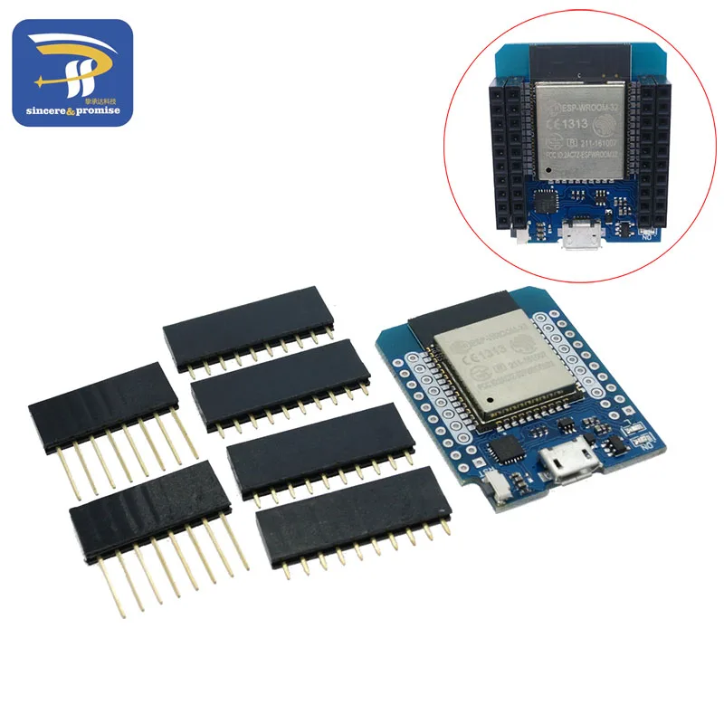 MH-ET LIVE D1 mini ESP32 ESP-32 WiFi+Bluetooth Internet of Things development board based ESP8266 Fully functional