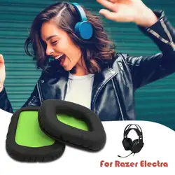 1 пара памяти поролоновые насадки для наушников Наушники Подушка для razer Electra наушники