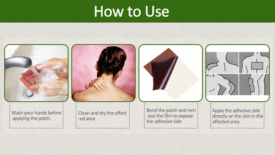 24pcs Vietnam White Tiger Balm Plaster Arthritis Neck/Back/Lumbar Medical Pain Relieving Patch Health Care Body Massager