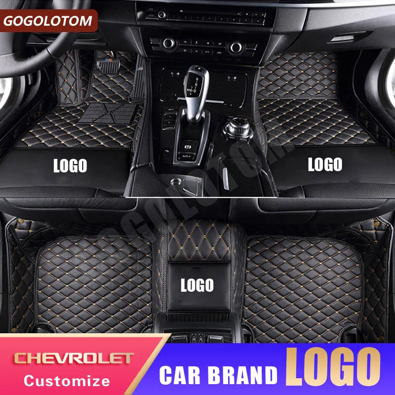 Custom Car Floor Mats Luxury Leather Chevrolet Cruze Captiva Camaro