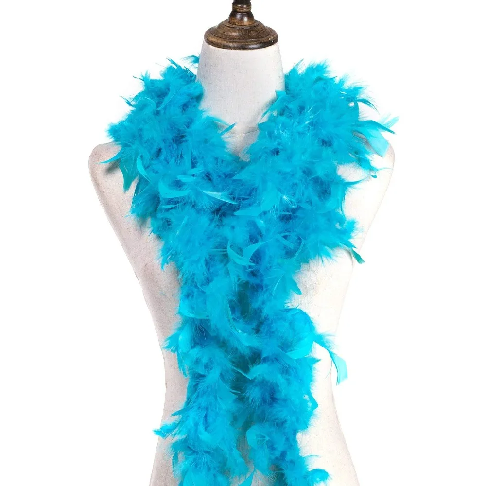 2yard fluffy Turkey Feather Boa Clothing Accessories chicken Feather Costume/Shaw/party Wedding Decorations feathers for crafts