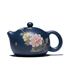 260 мл Аутентичные фиолетовая глина yixing чайник xishi известный все сырье ручной работы Чайник из металла китайский чайный набор кунг-фу Чай сумка Чайник это отличный подарок