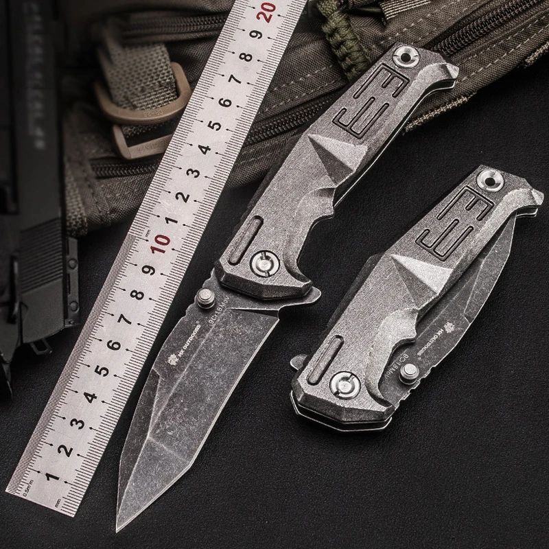 

Multi-Function Survival Tools Outdoor Knife Tactical Stainless Steel Blade Wild Self-Defense Outdoor Camping Tools