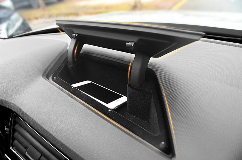 

Car Styling Inner Front Center Console Dashboard Storage Box Holder Organizer Replacement For Volkswagen Tiguan 2017 2018 2019