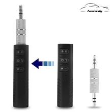 Беспроводной автомобильный Bluetooth Aux аудио музыкальный приемник 3,5 мм разъем Aux Bluetooth гарнитура автомобильный комплект Bluetooth приемник адаптер
