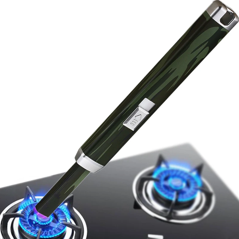 

USB Charging Lighters Gas Burner Fire Starter/Gas Stove Electronic Pulse Firing Lighter Cooking Baking Bbq Camping Kitchen Tools