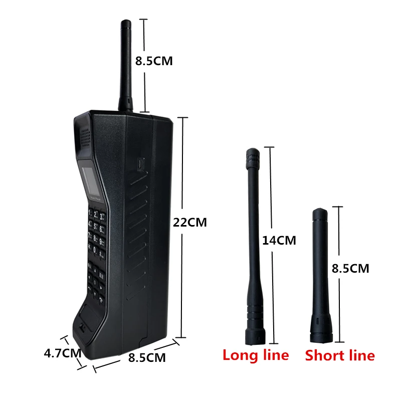 Новинка, настоящий внешний аккумулятор 7200 мА/ч, супер большой мобильный телефон, роскошный ретро телефон, громкий звук, музыкальный плеер, режим ожидания, две sim-карты, тяжелый
