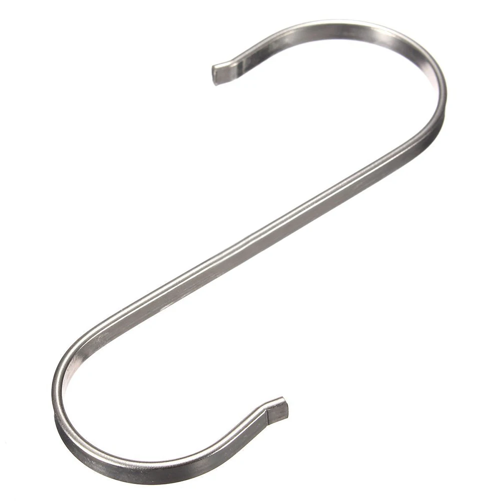 Buy Stainless Steel S Shape Hooks Powerful Kitchen Hanger Clamp Rack Clothes