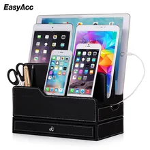 EasyAcc многофункциональная зарядка организации станция для Anker рок PISEN Baseus 6-Порты и разъёмы Photive 5-Порты и разъёмы USB Зарядное устройство Док-станция Подставка