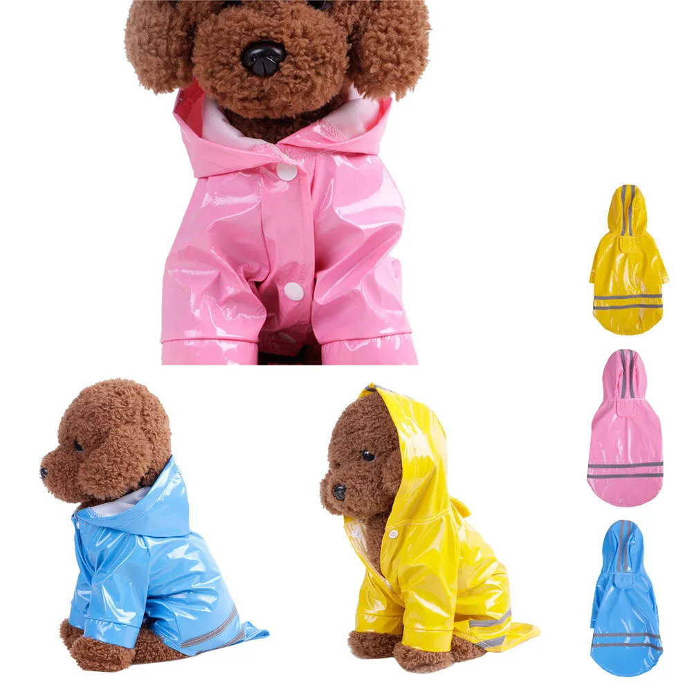 Pet Waterproof Raincoat Jacket Outdoor coat dog coat jacket pet supplies clothes warm waterproof winter small chihuahua harness